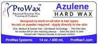 Azulene Hard Wax - Front